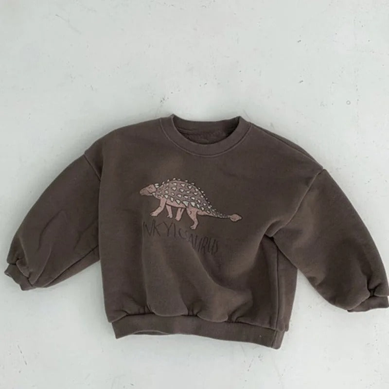 Mini Fashion™ - Imprimé dinosaure mignon - Pull dinosaure