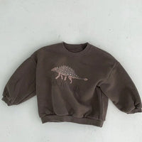 Thumbnail for Mini Fashion™ - Imprimé dinosaure mignon - Pull dinosaure