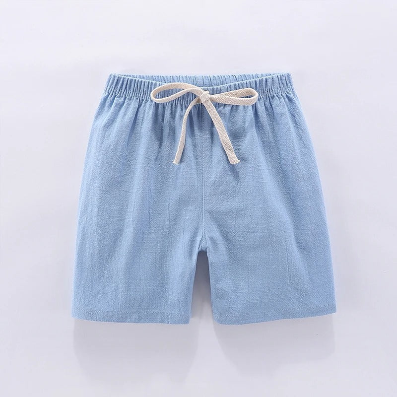 Mini Fashion™ - Tissu à séchage rapide - Short en coton et lin