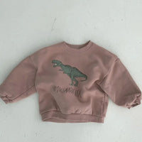 Thumbnail for Mini Fashion™ - Imprimé dinosaure mignon - Pull dinosaure