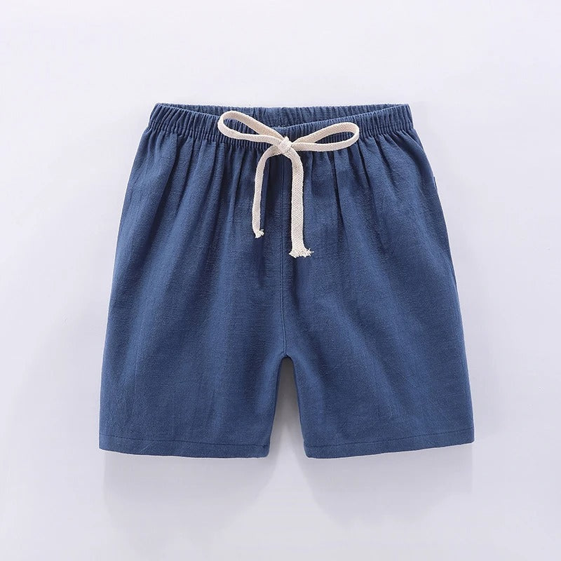 Mini Fashion™ - Tissu à séchage rapide - Short en coton et lin