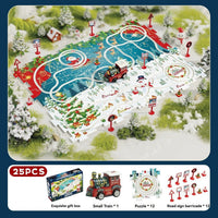 Thumbnail for DIY Xmas Train Track™ - Construisez votre propre pays de Noël - Casse-tête Train de Noël