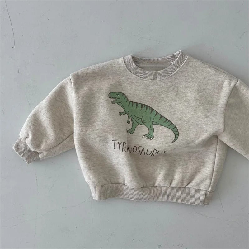 Mini Fashion™ - Imprimé dinosaure mignon - Pull dinosaure