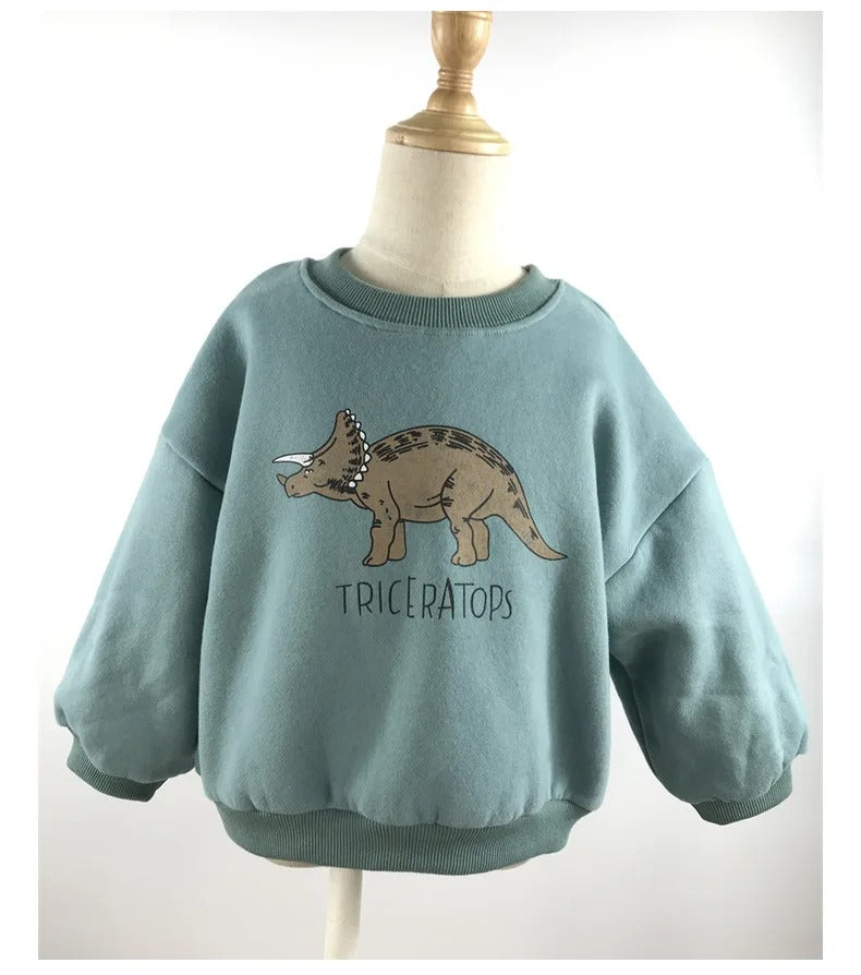 Mini Fashion™ - Imprimé dinosaure mignon - Pull dinosaure