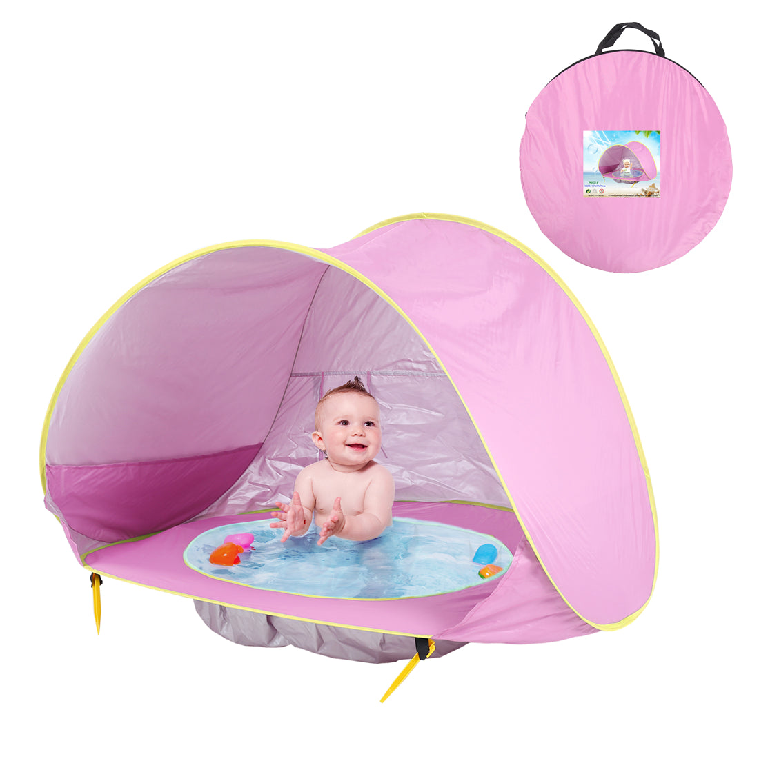 BabyShade - Tente UV Pop-Up - Protection Idéale pour Bébé au Soleil !