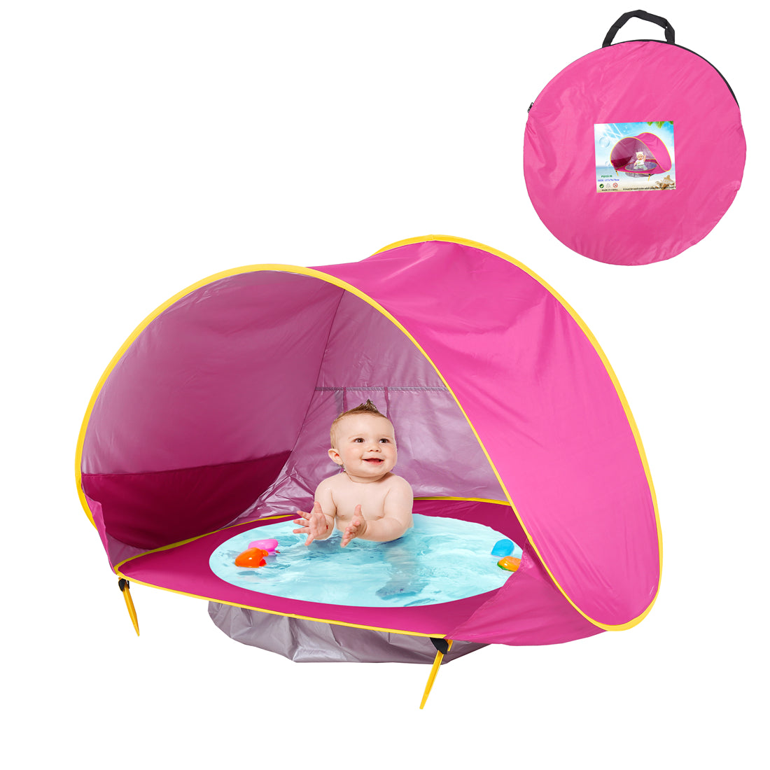 BabyShade - Tente UV Pop-Up - Protection Idéale pour Bébé au Soleil !