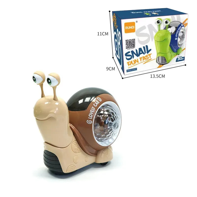 Music Snail™ - Un compagnon lumineux  - Jouet Escargot et Crabe