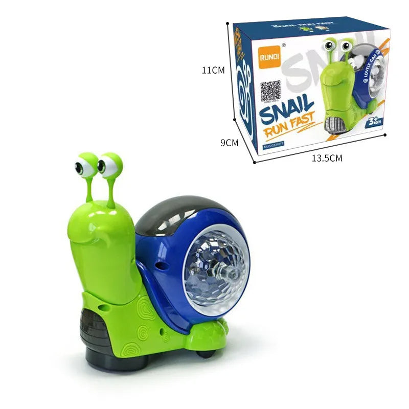 Music Snail™ - Un compagnon lumineux  - Jouet Escargot et Crabe